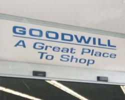 Goodwill Shopping