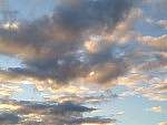 Love the colors in the clouds!