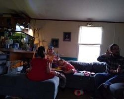 The view from where I sat.