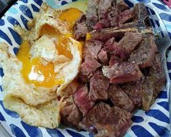 Steak & eggs for lunch