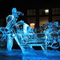 A motorcycle
